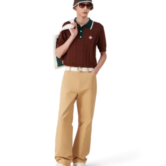 Camisas oversize de punto trenzado