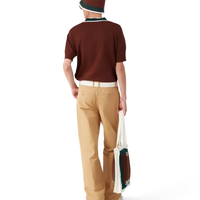 Camisas oversize de punto trenzado