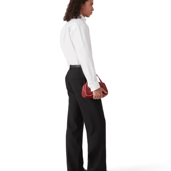 Camisas Oxford de jacquard de algodón con monograma