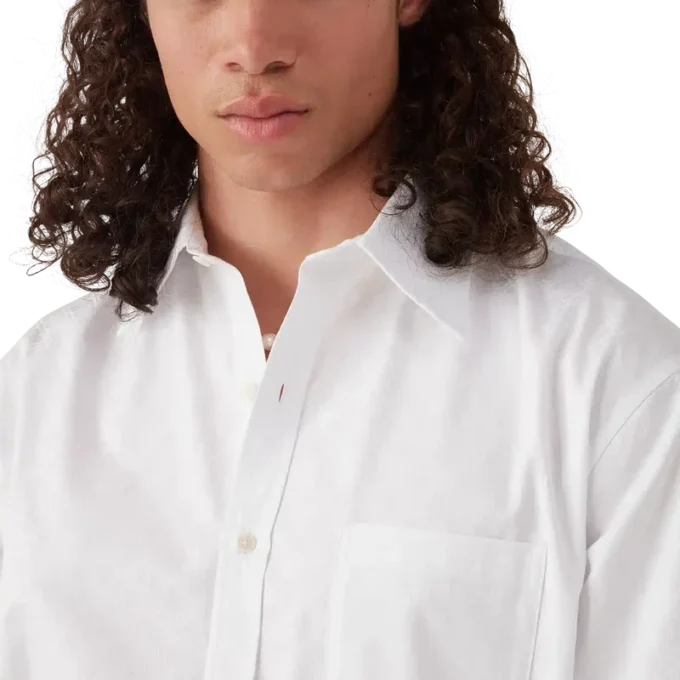 Camisas Oxford de jacquard de algodón con monograma