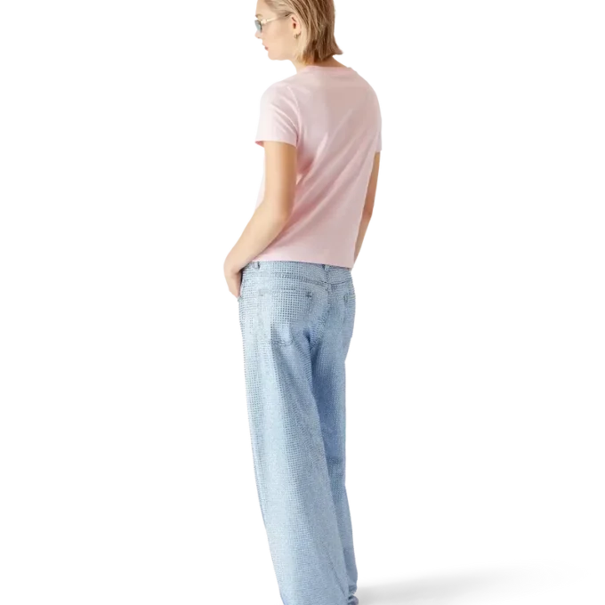 Camiseta ajustada de pantalones cortos con smiley aerografiado