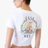 Camiseta blanca de pantalón corto para bebé Casa Way