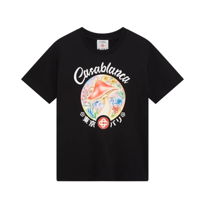 Camiseta con el emblema de la seta