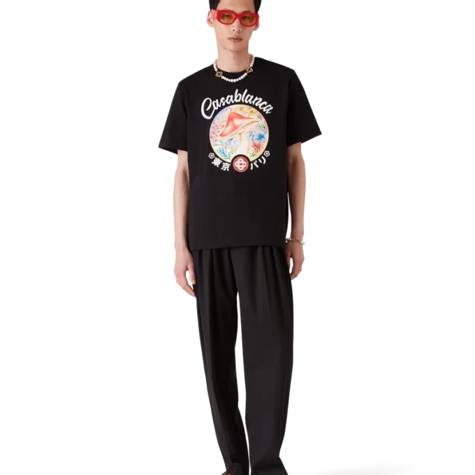 Camiseta con el emblema de la seta