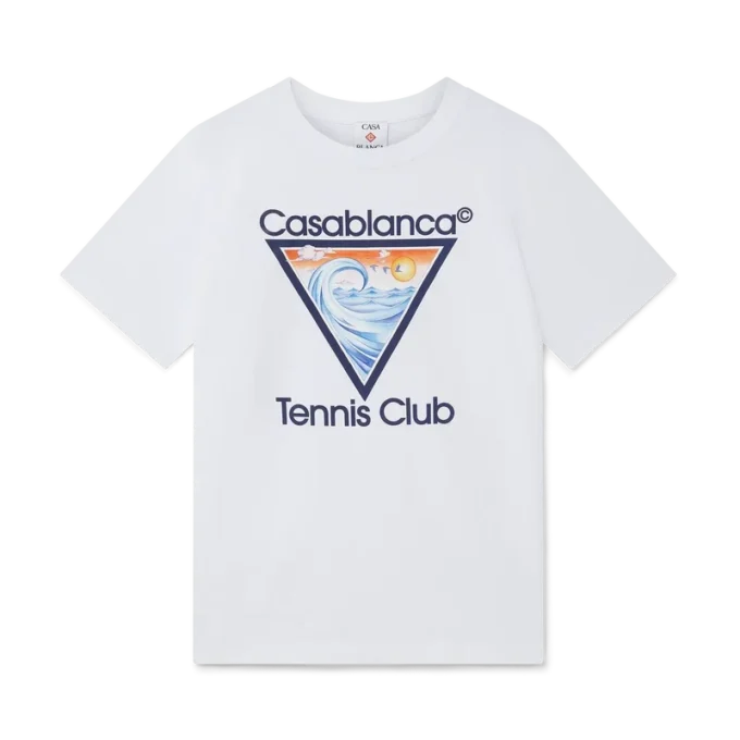 Camiseta con el icono del club de tenis