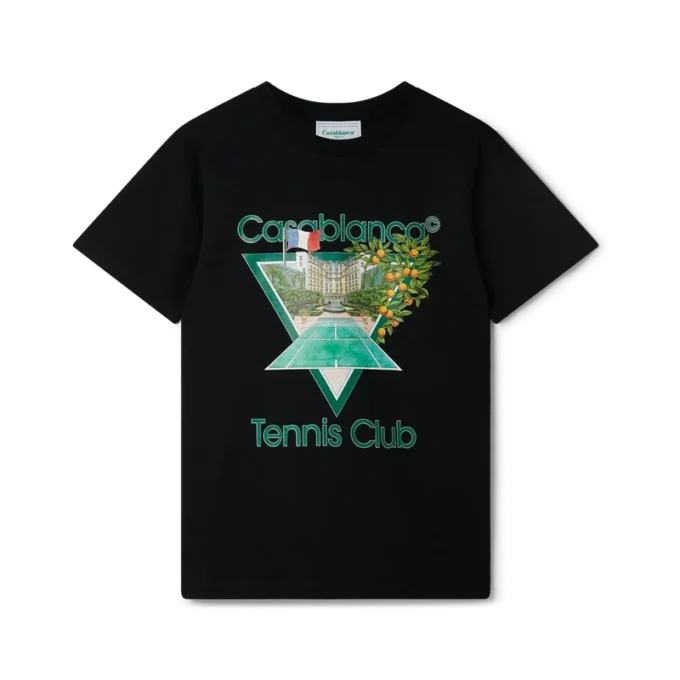 Camiseta con el icono del club de tenis