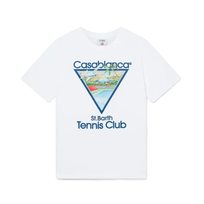 Camiseta con el icono del club de tenis