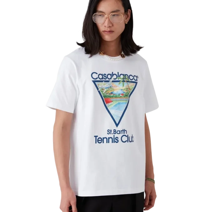 Camiseta con el icono del club de tenis