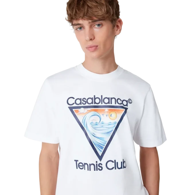 Camiseta con el icono del club de tenis