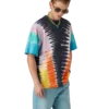 Camiseta con estampado tie-dye degradado Camiseta con estampado tie-dye degradado