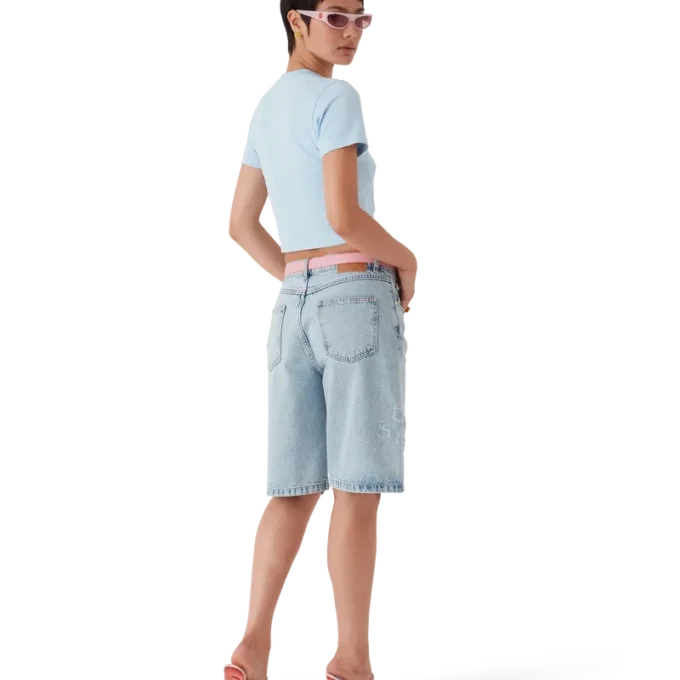 Camiseta corta de manga corta Blades en pantalones cortos