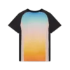 Camiseta de fútbol con degradado pastel