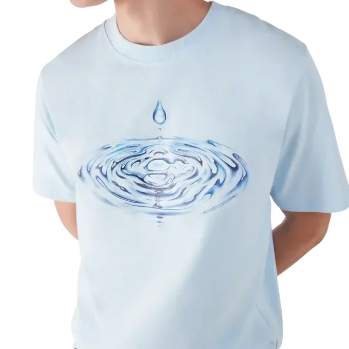 Camiseta de manga corta con el logotipo de Drip
