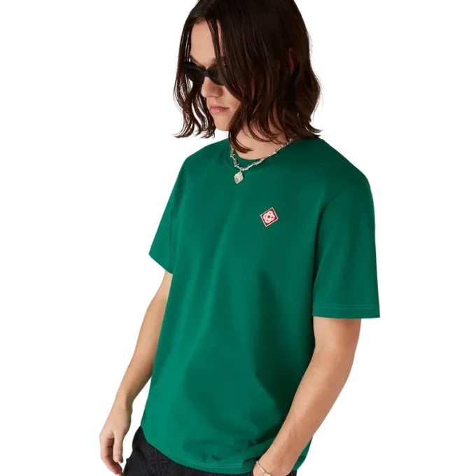 Camiseta de manga corta con el logotipo del diamante Evergreen