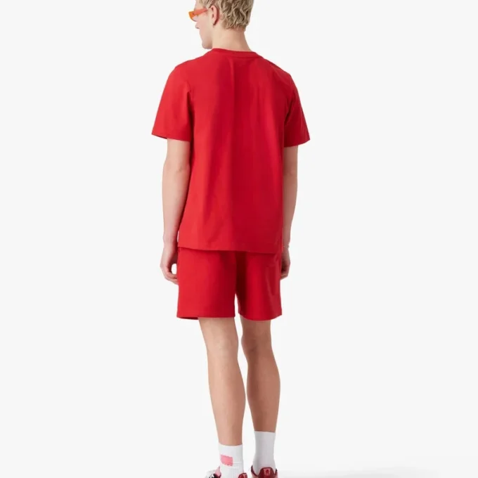 Camiseta de manga corta con el logotipo del diamante rojo