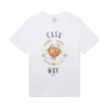 Camiseta de manga corta con la mascota naranja de Casa Way