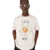 Camiseta de manga corta con la mascota naranja de Casa Way