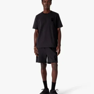 Camiseta de manga corta con logo de squash en relieve