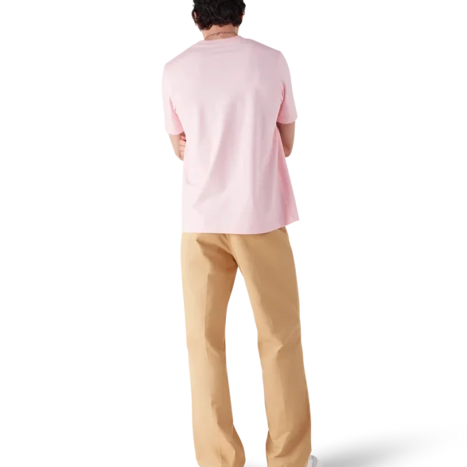 Camiseta de manga corta con logotipo de cristal