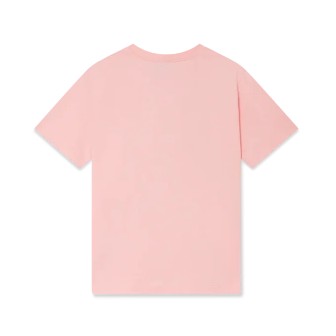 Camiseta de manga corta con logotipo de cristal