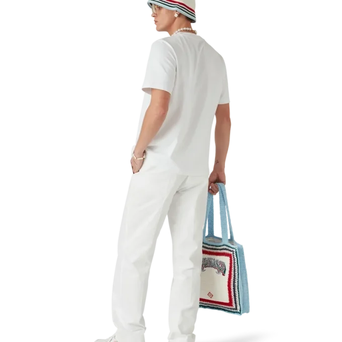 Camiseta de manga corta con logotipo de diamante