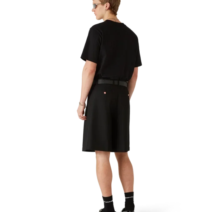 Camiseta de manga corta con logotipo de seta pintado con aerógrafo