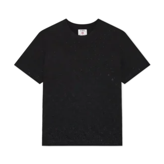 Camiseta de manga corta con logotipo Monogram de cristal