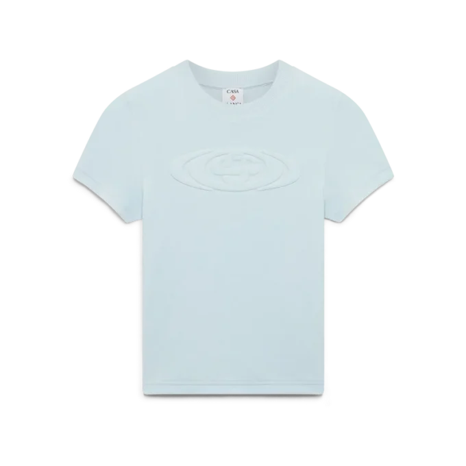 Camiseta de manga corta de terciopelo para mujer