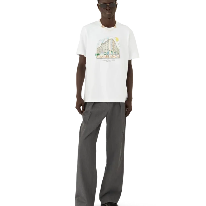 Camiseta de manga corta estampada Paris Store