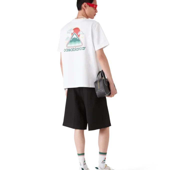 Camiseta de manga corta Montagne Ondulee