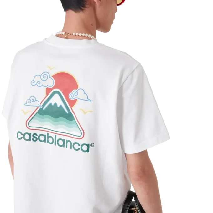 Camiseta de manga corta Montagne Ondulee