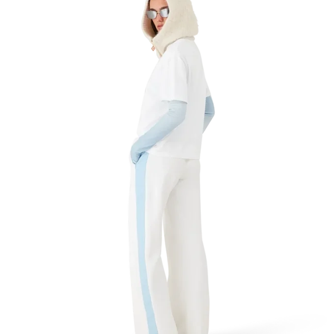 Camiseta de manga corta Ski en pantalones cortos