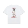 Camiseta de manga corta Tennis Girl en pantalones cortos