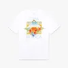 Camiseta de manga corta White Flower Court Icon