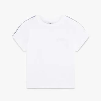 Camiseta de manga corta White Laurel
