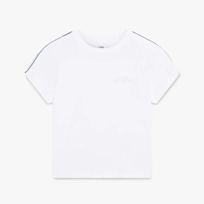 Camiseta de manga corta White Laurel