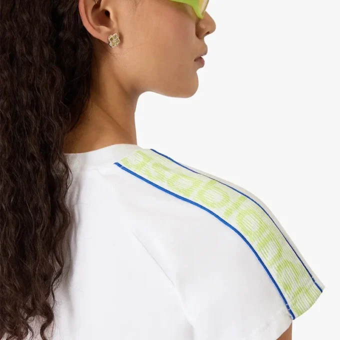 Camiseta de manga corta White Laurel