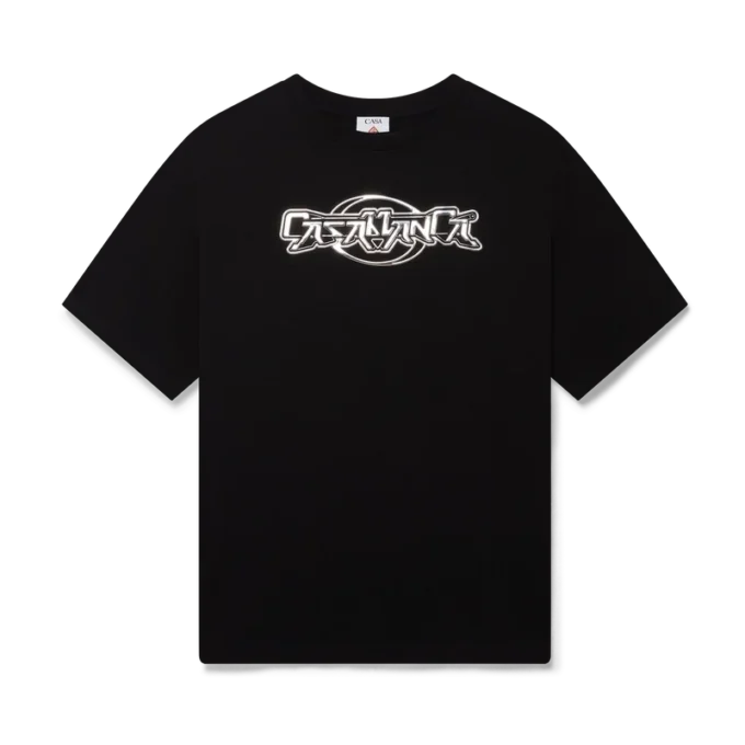 Camiseta de pantalón corto oversize Casablanca Chrome