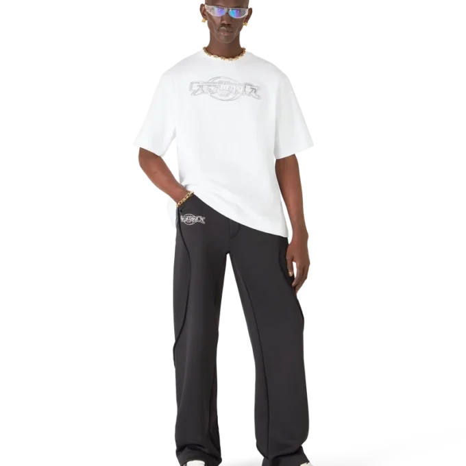 Camiseta de pantalón corto oversize Casablanca Chrome