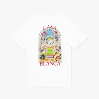 Camiseta de pantalón corto «White Tennis Landscape»