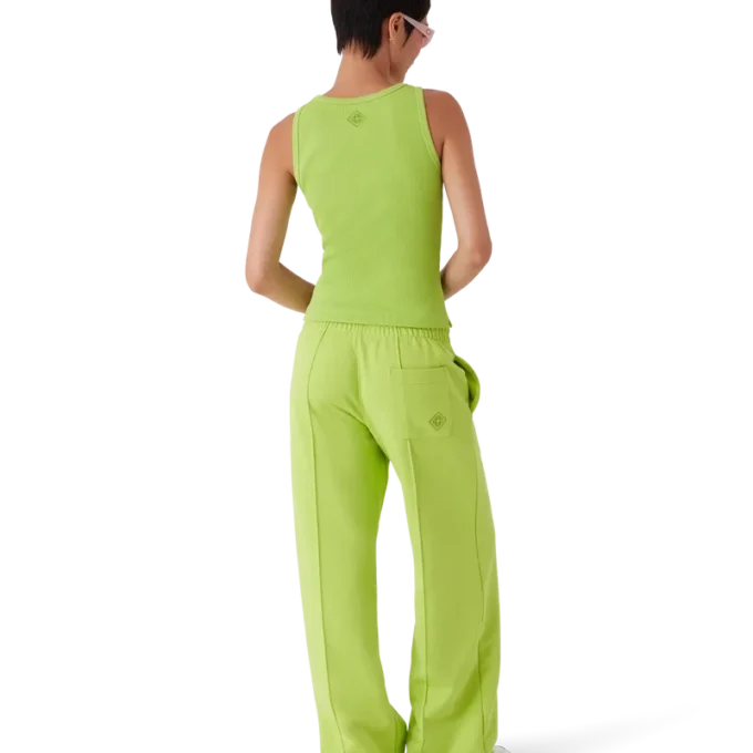 Camiseta sin mangas acanalada