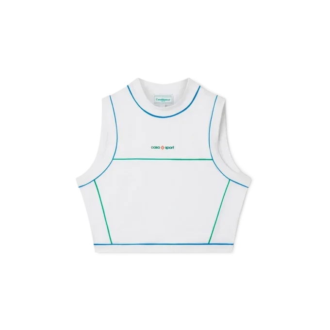 Camiseta sin mangas con cuello alto de Casa Sport