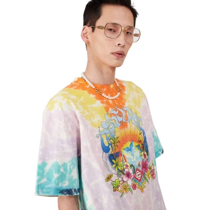 Camiseta Surf Trip Tie Dye Camiseta Surf Trip Tie Dye