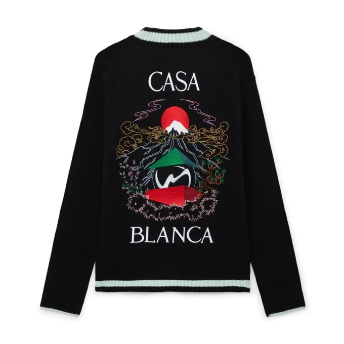 Cardigan Casa Mountain Temple