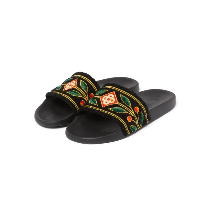 Chanclas Laurel de felpa para mujer Chanclas Laurel de felpa para mujer