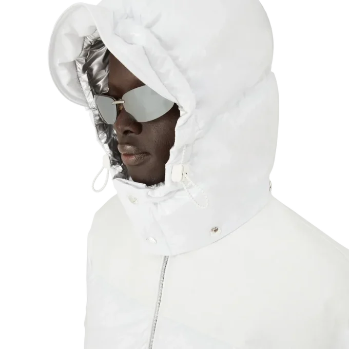 Chaqueta acolchada de nailon y ripstop Chaqueta acolchada de nailon y ripstop