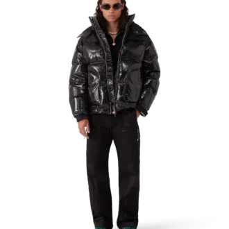 Chaqueta acolchada de nylon