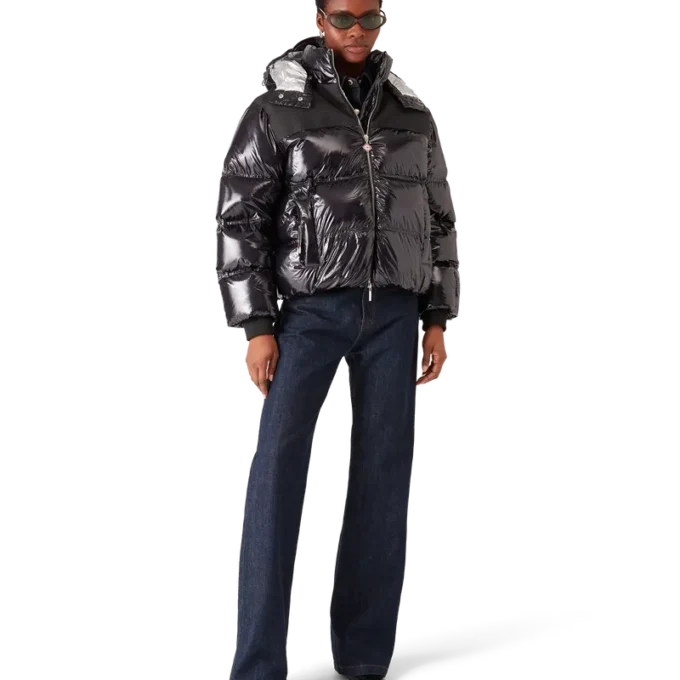 Chaqueta acolchada de nylon