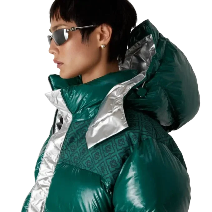 Chaqueta acolchada de nylon