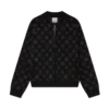 Chaqueta bomber de jacquard con monograma